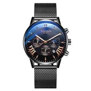 Wrist Watch for Men, Fashion Analog Quartz Men's Watch, Gent's Watch with Alloy